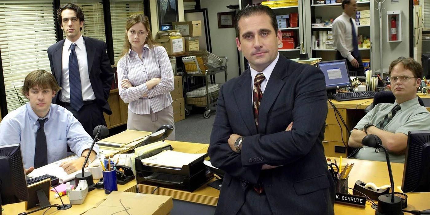 Season 1 cast from The Office
