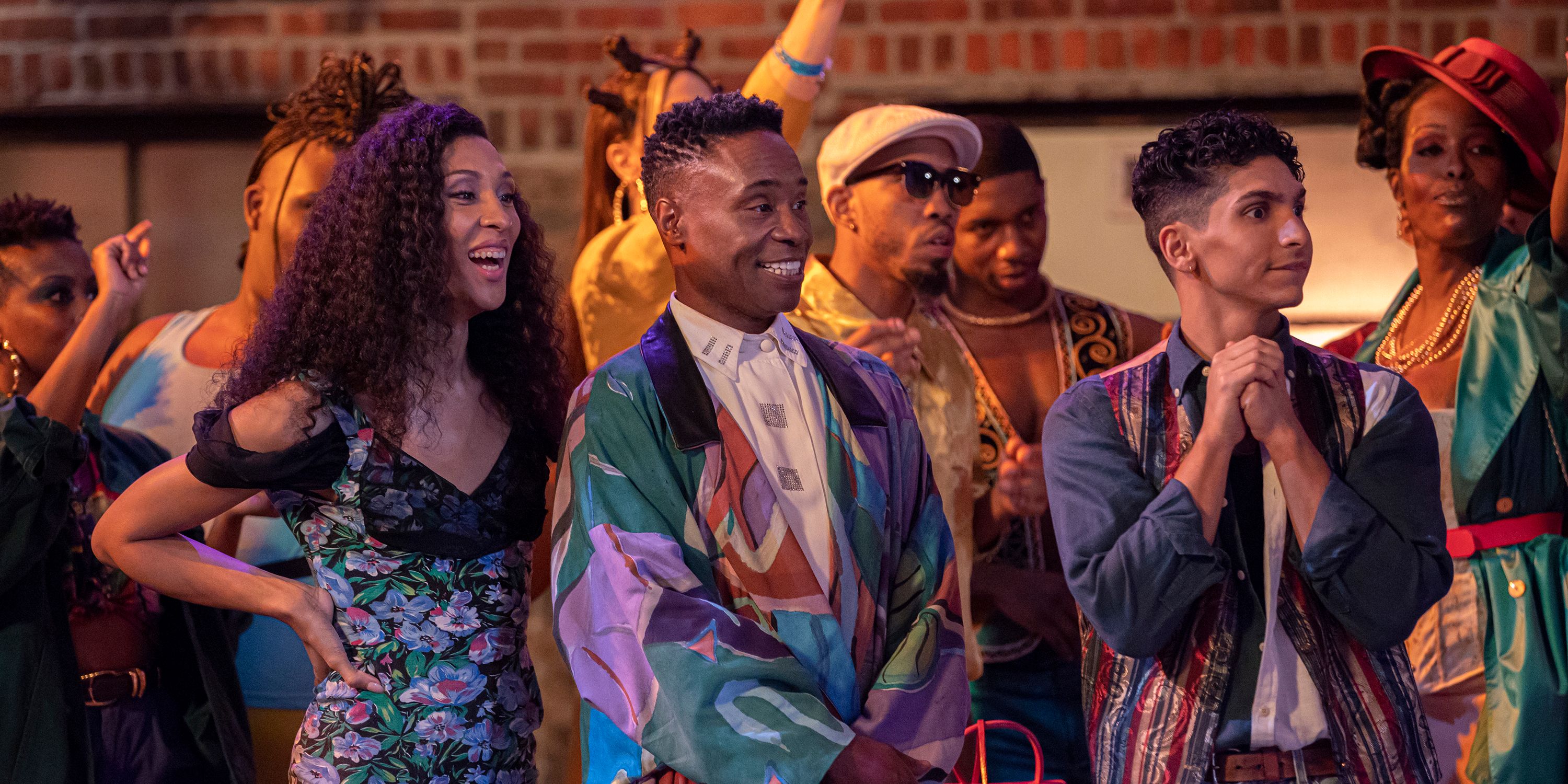 POSE -- Season 3, Episode 1 -- Pictured: Mj Rodriguez as Blanca, Billy Porter as Pray Tell, Angel Bismark Curiel as Lil Papi. CR: Eric Liebowitz/FX