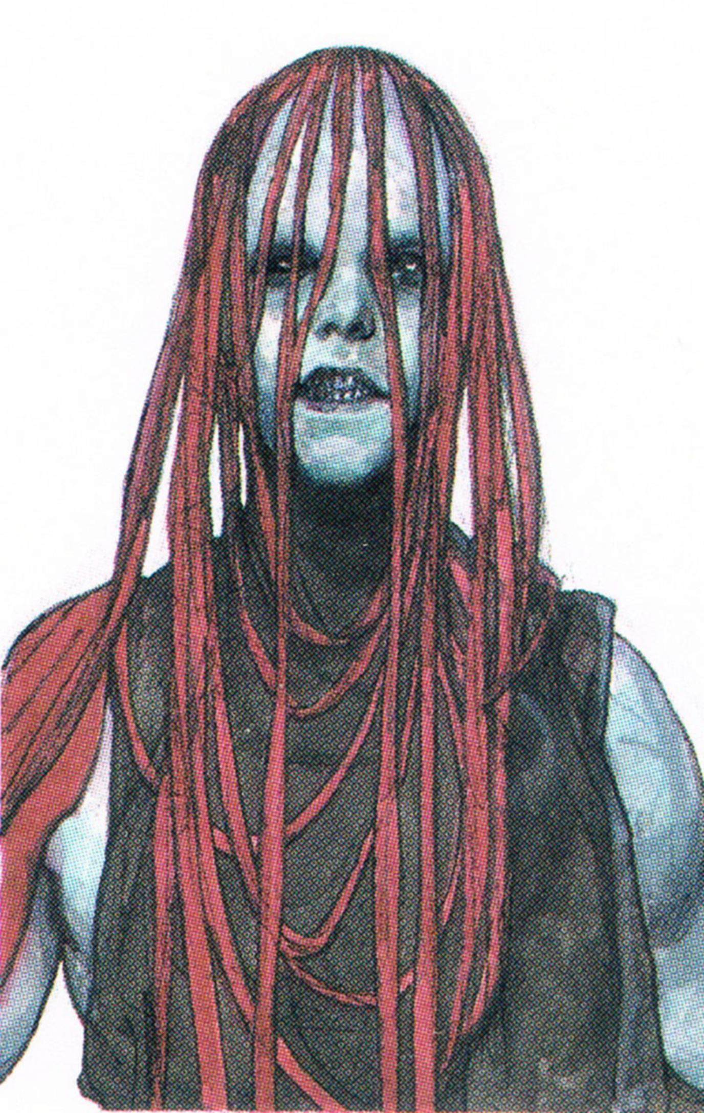 Iain McCaig's original concept art for a Sith Witch in Star Wars: The Phantom Menace