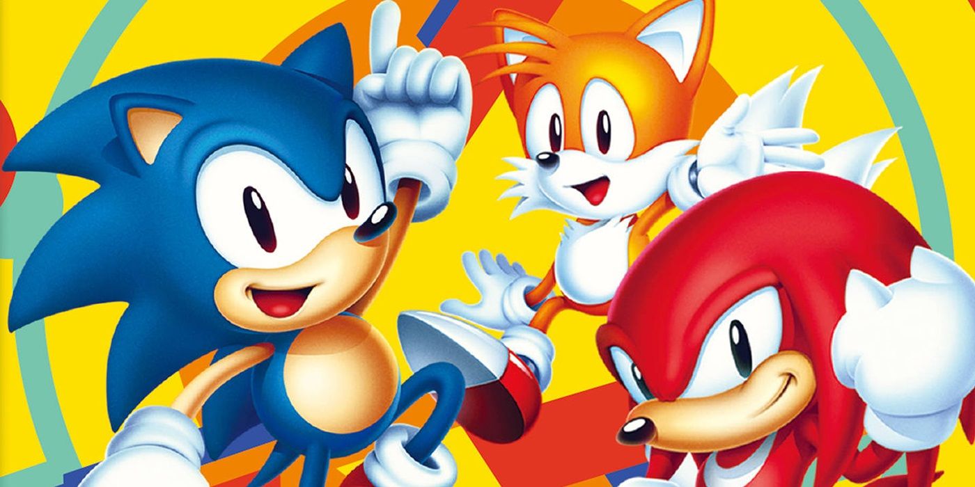 Sonic, Tails, and Knuckles from Sonic Mania