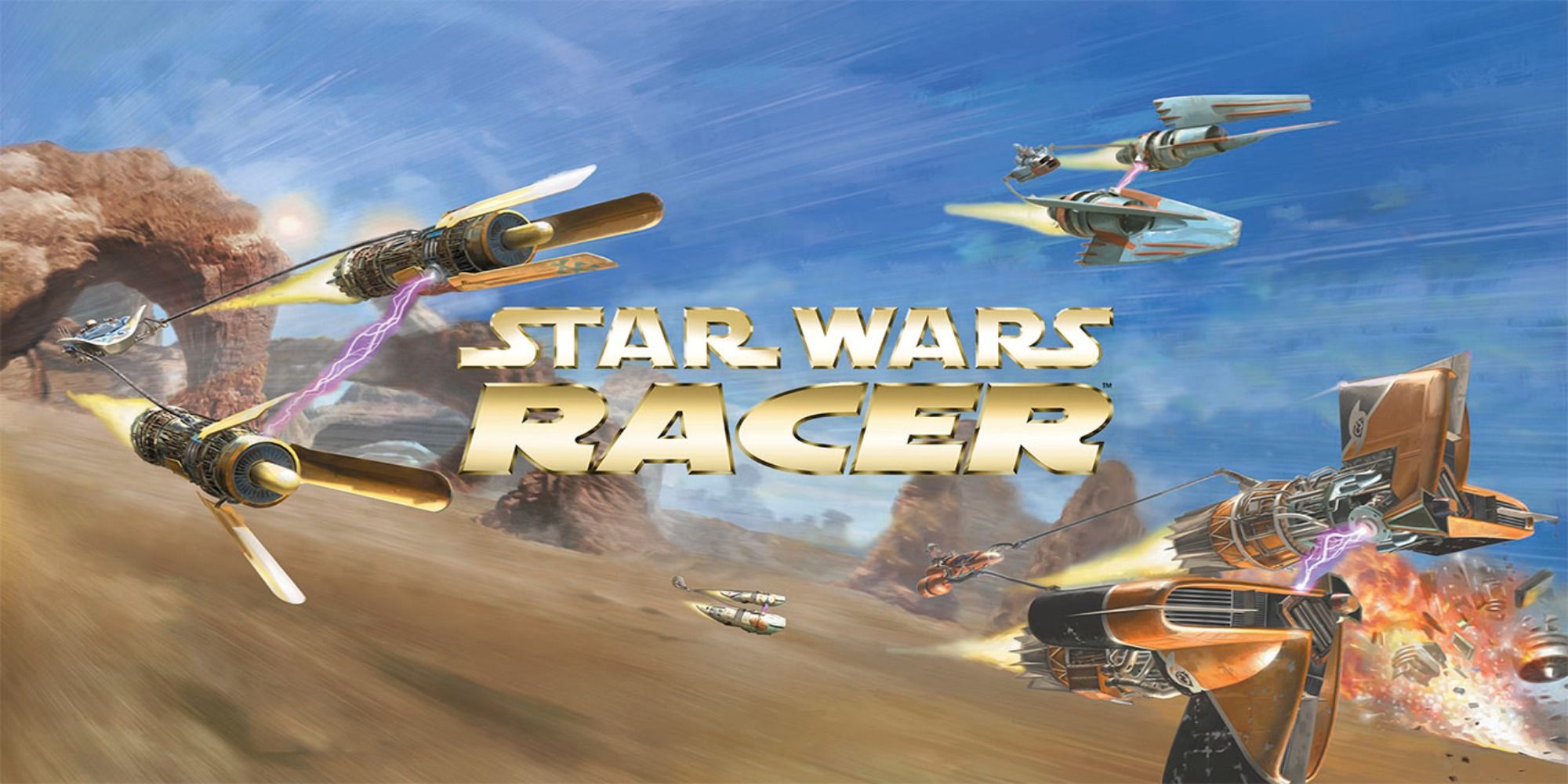 Star Wars pilotos podracing videogame