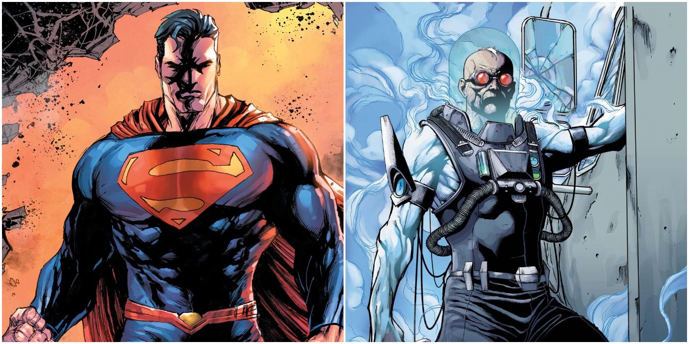 superman mr freeze dc comics