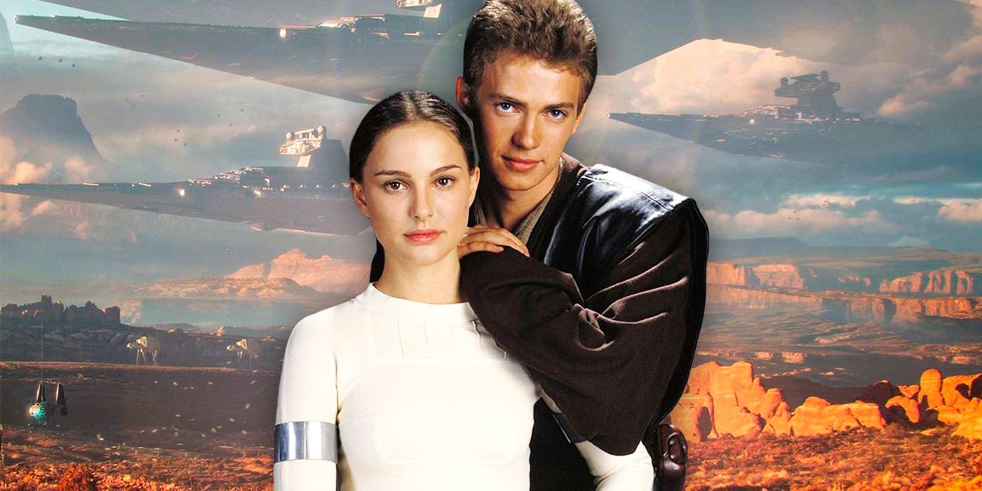 Anakin Skywalker and Padme Amidala in the Star Wars franchise