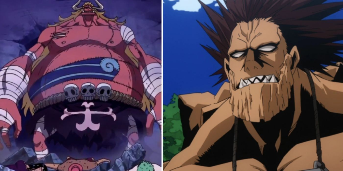 10 Anime Giants Who Aren't Gentle At All