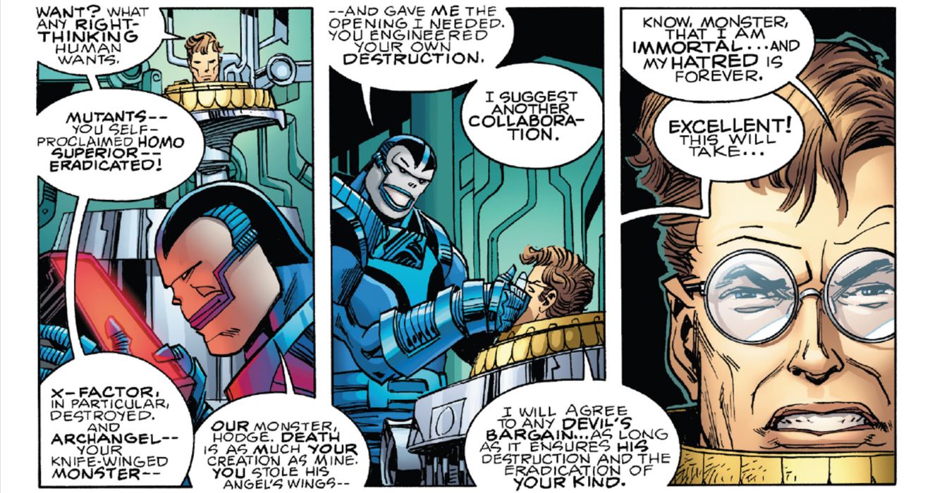 XMen Teams Up Apocalypse With Marvel's Cameron Hodge