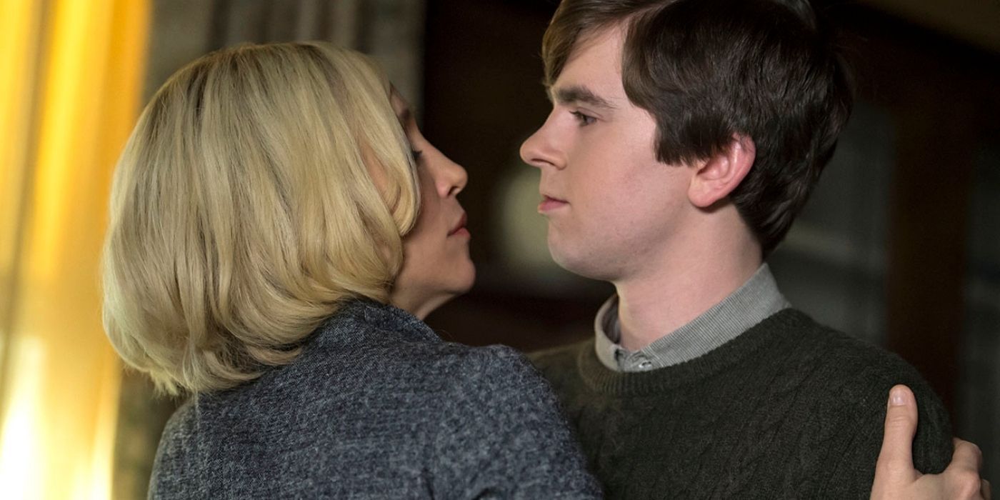 Bates Motel - Norma and Norman