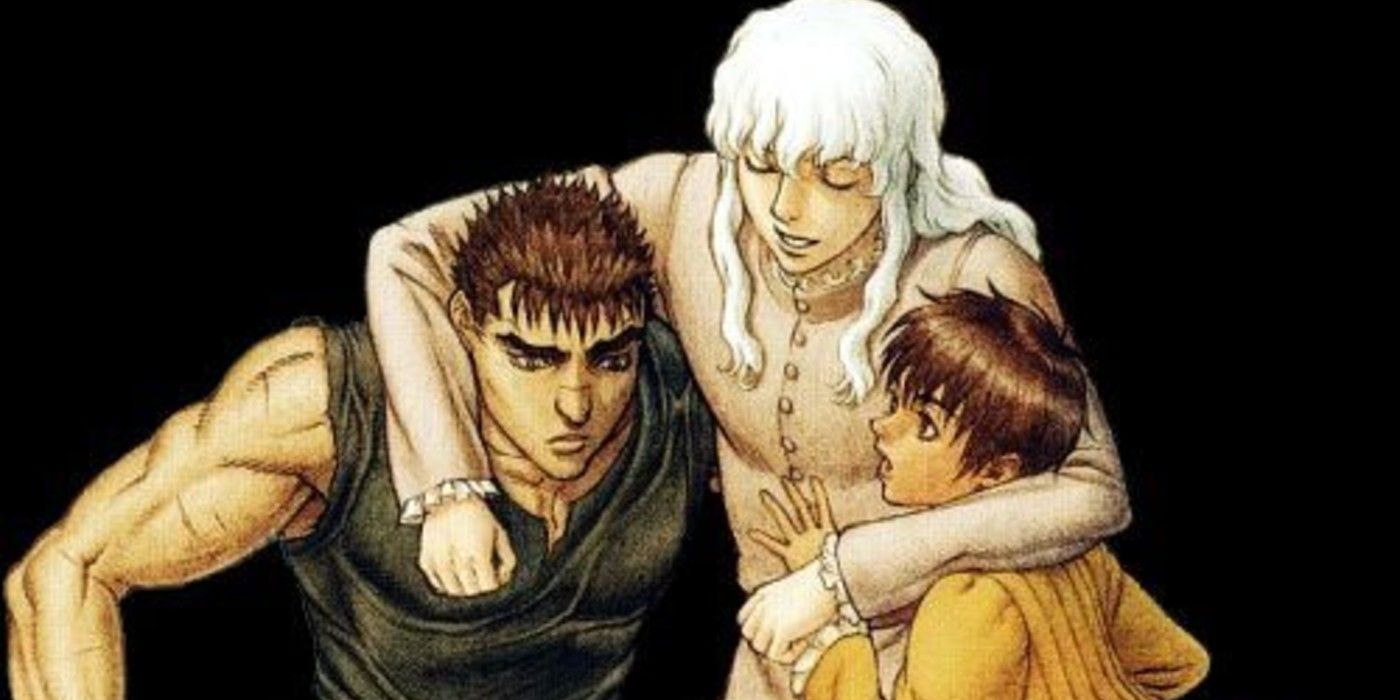 Guts, Griffith, and Casca Together.
