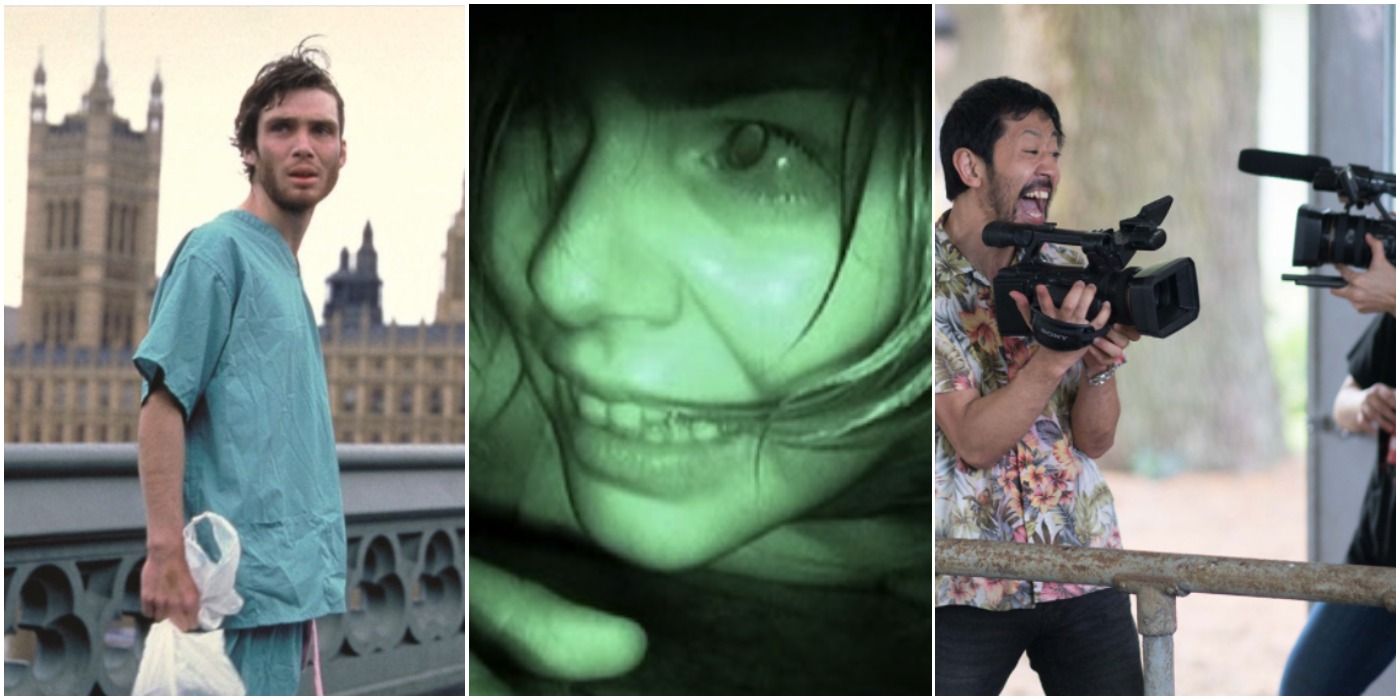 Best Zombie Movies 21st Century 28 Days Later REC One Cut Of The Dead Trio Header