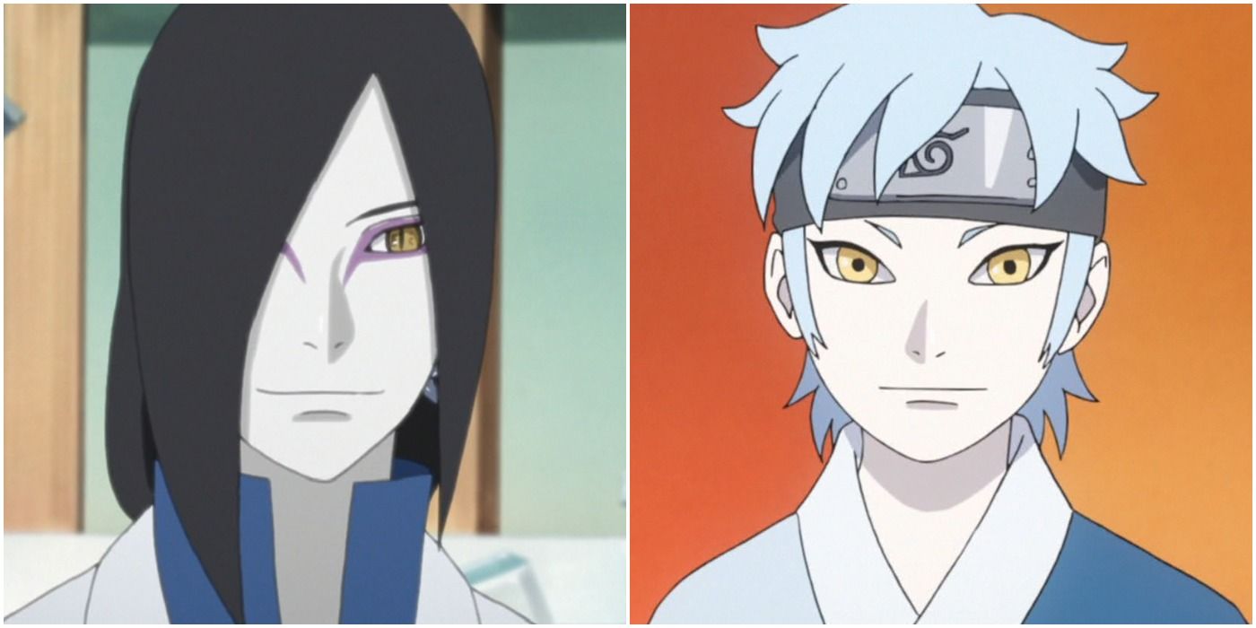 Boruto Orochimaru Mitsuki smile