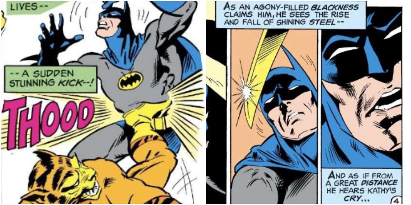 Bronze Tiger incapacitates Batman with a single kick in the comics.