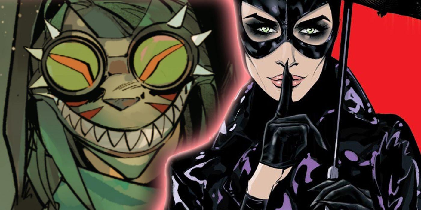 Catwoman Cheshire Cat feature