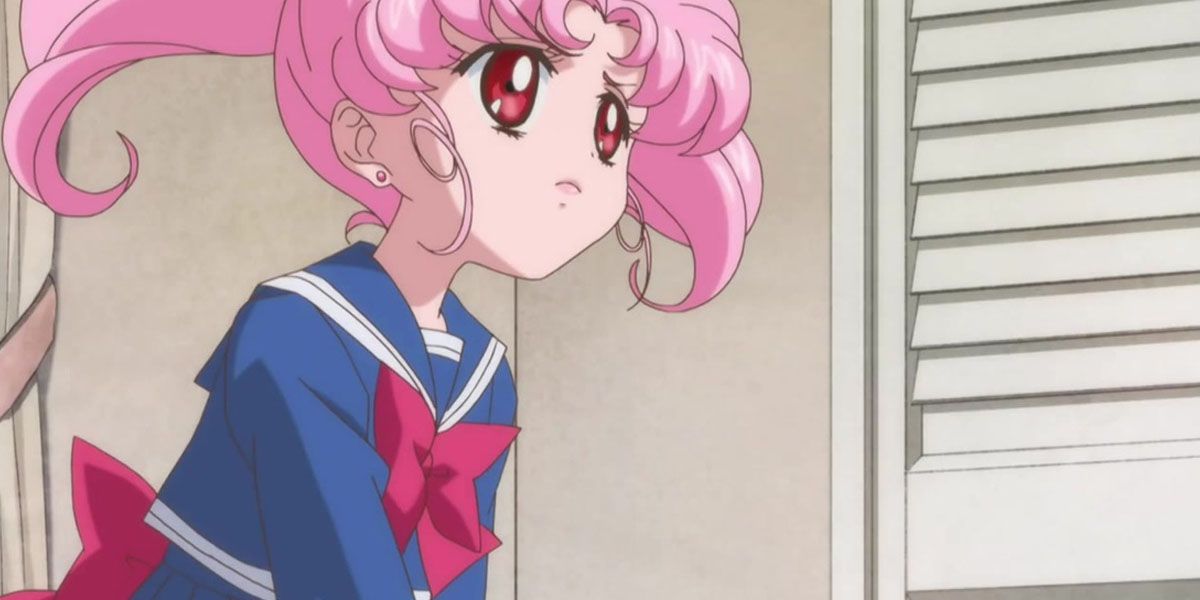 Chibiusa looks to the right