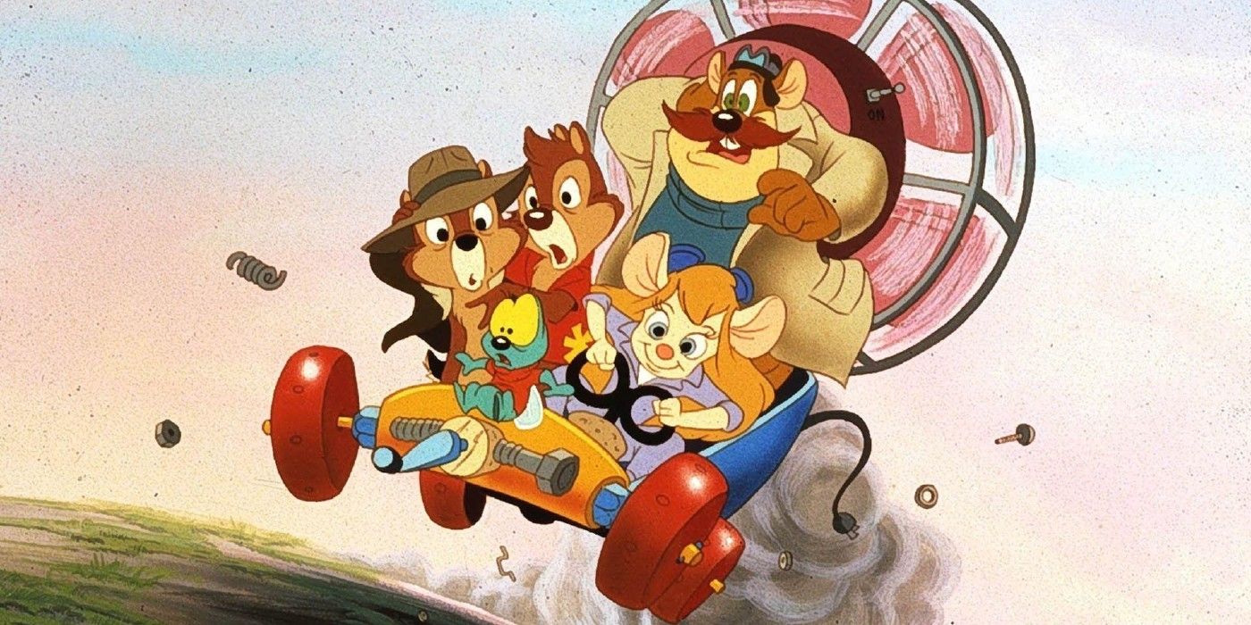 Chip and Dale, Monterey Jack, and Gadget