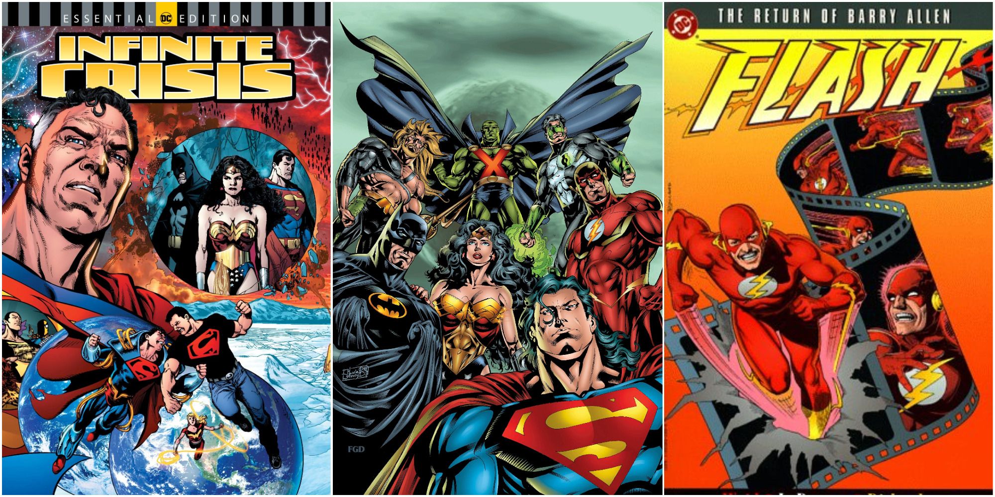 Infinite Crisis, JLA New World Order, Flash: return of Barry Allen