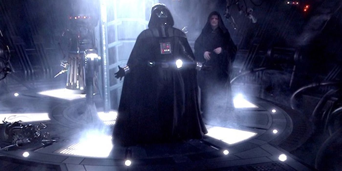 Darth Vader screaming no in Revenge of the Sith