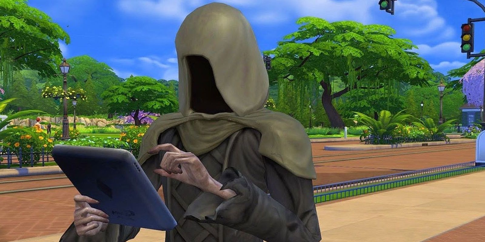 Death Appearing In The Sims 4 Game