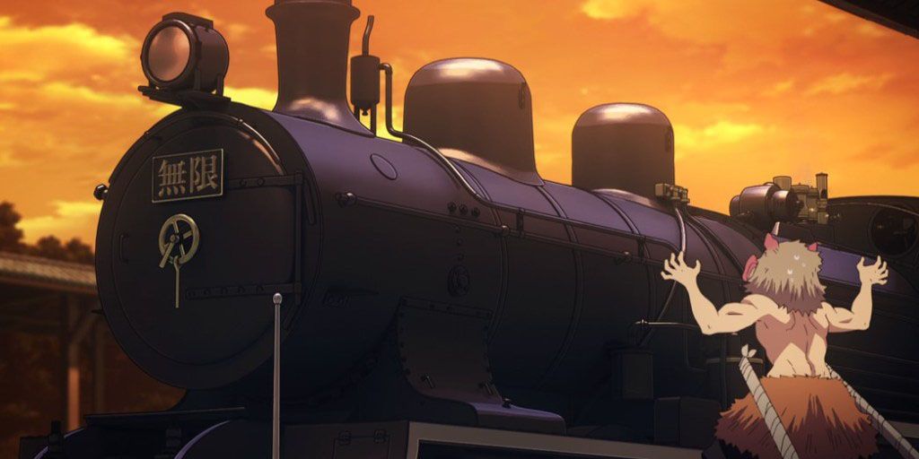 Hashibira Inosuke in Demon Slayer's Mugen Train arc