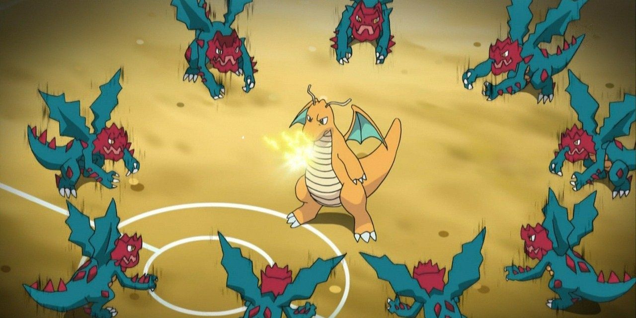 Double Team Pokemon Druddigon Dragonite
