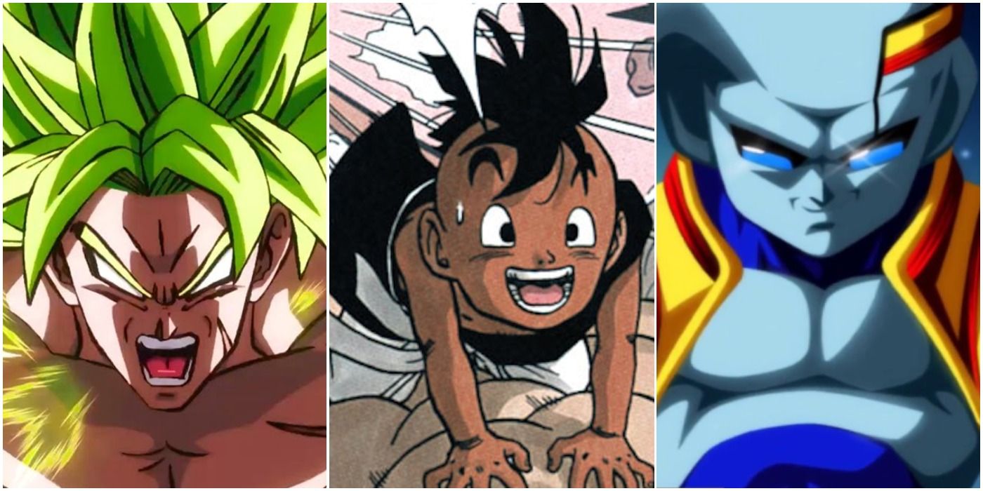 Broly, Uub and Baby Dragon Ball Super