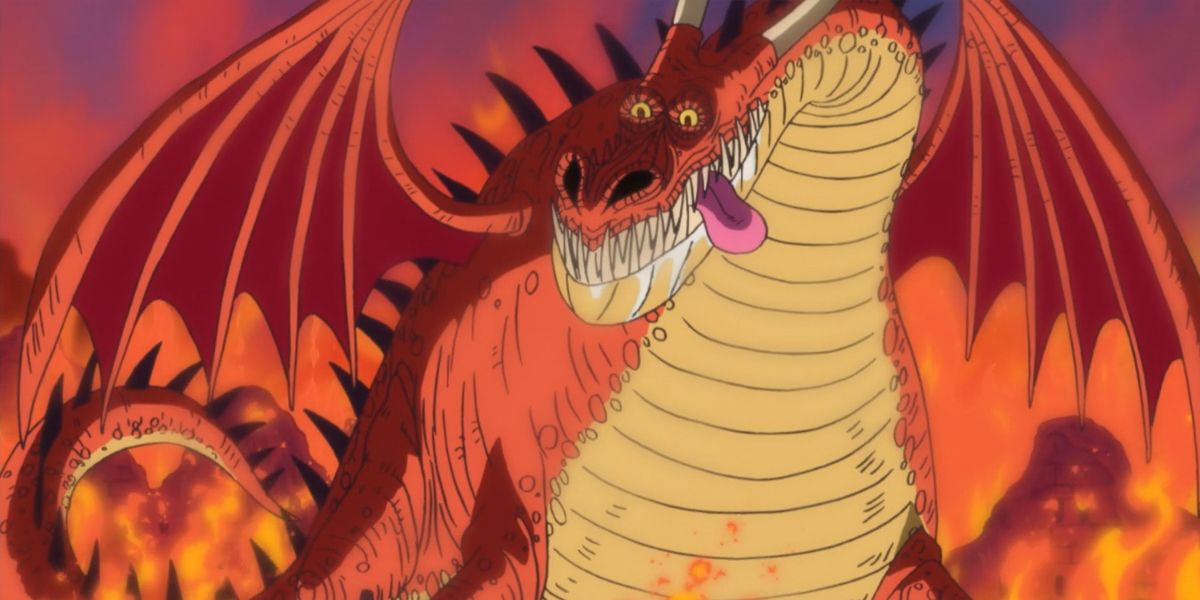 Dragon Number Thirteen from One Piece