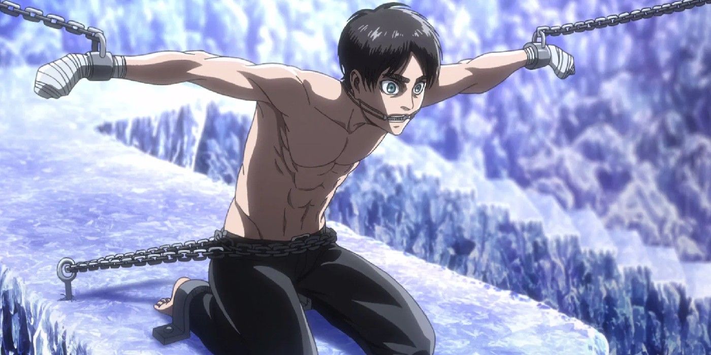 Eren Chained In The Cave AOT