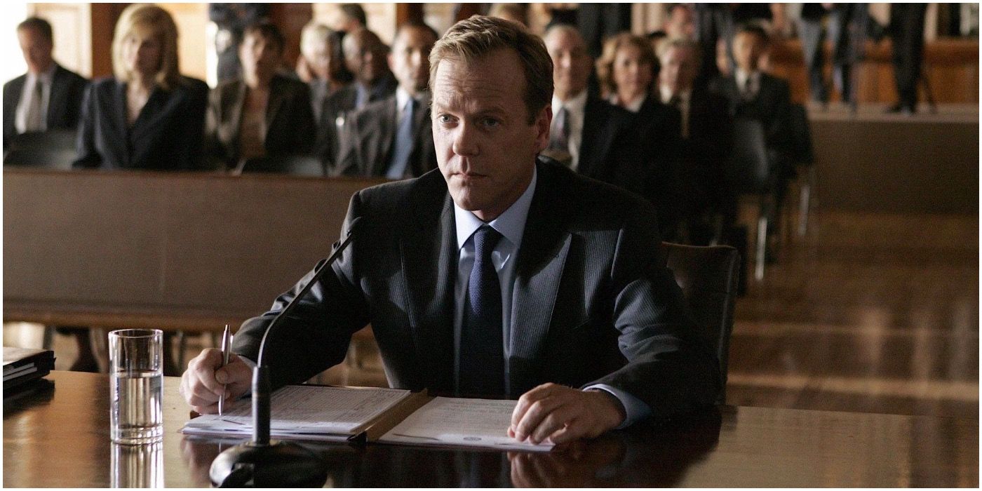 Jack Bauer testifies in court during Day 7 of 24