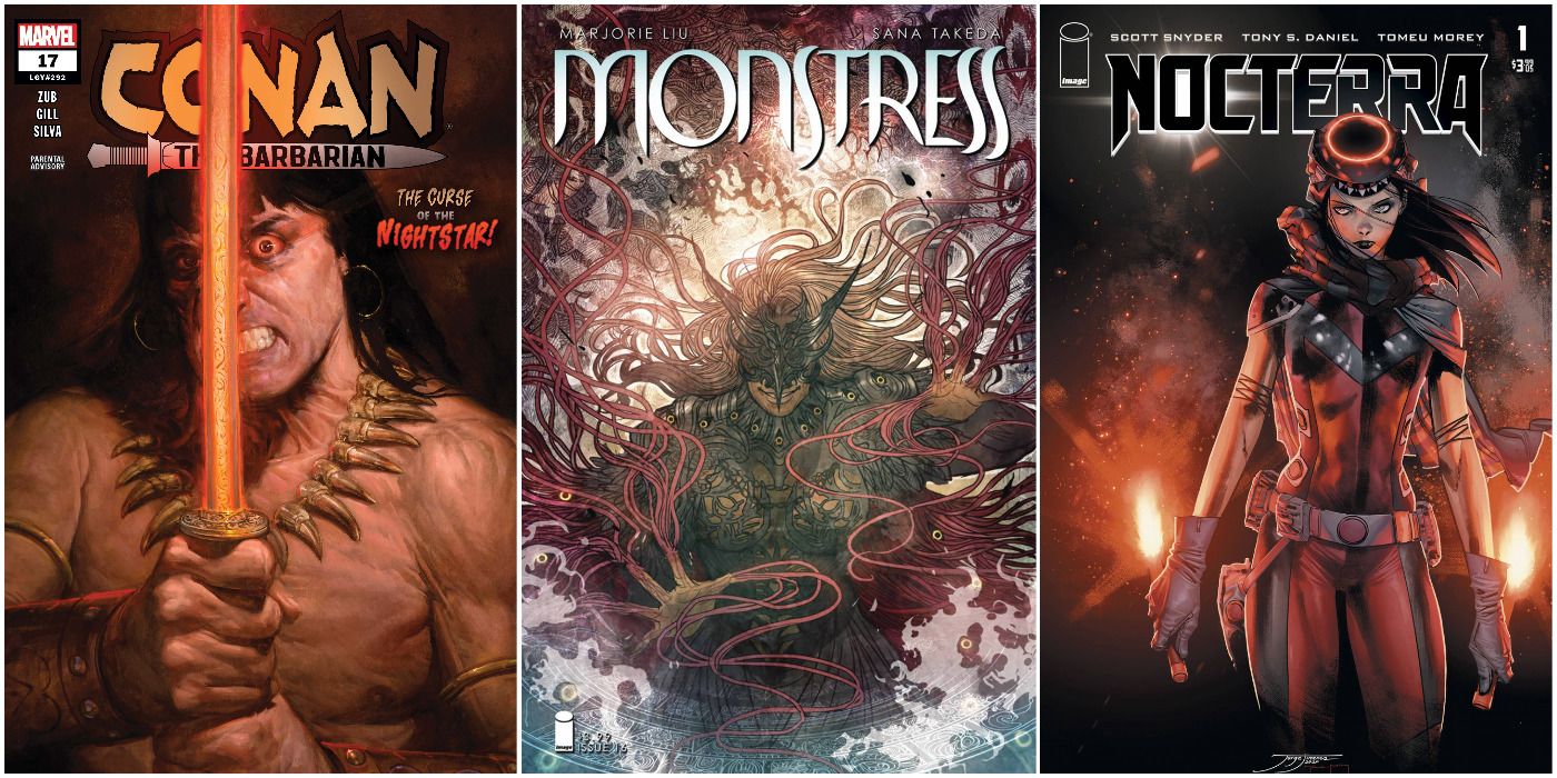 fantasy and horror comics covers