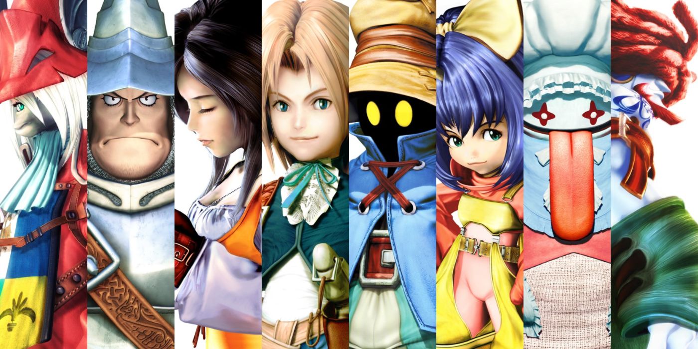 The cast of characters of Final Fantasy IX