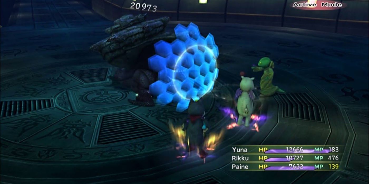 Final Fantasy X-2 Shell Boss Fight