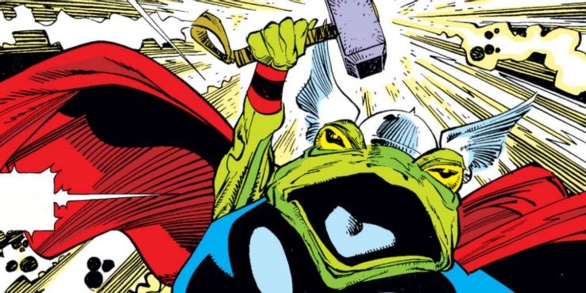 Loki turned Thor into a Frog - Marvel Comics
