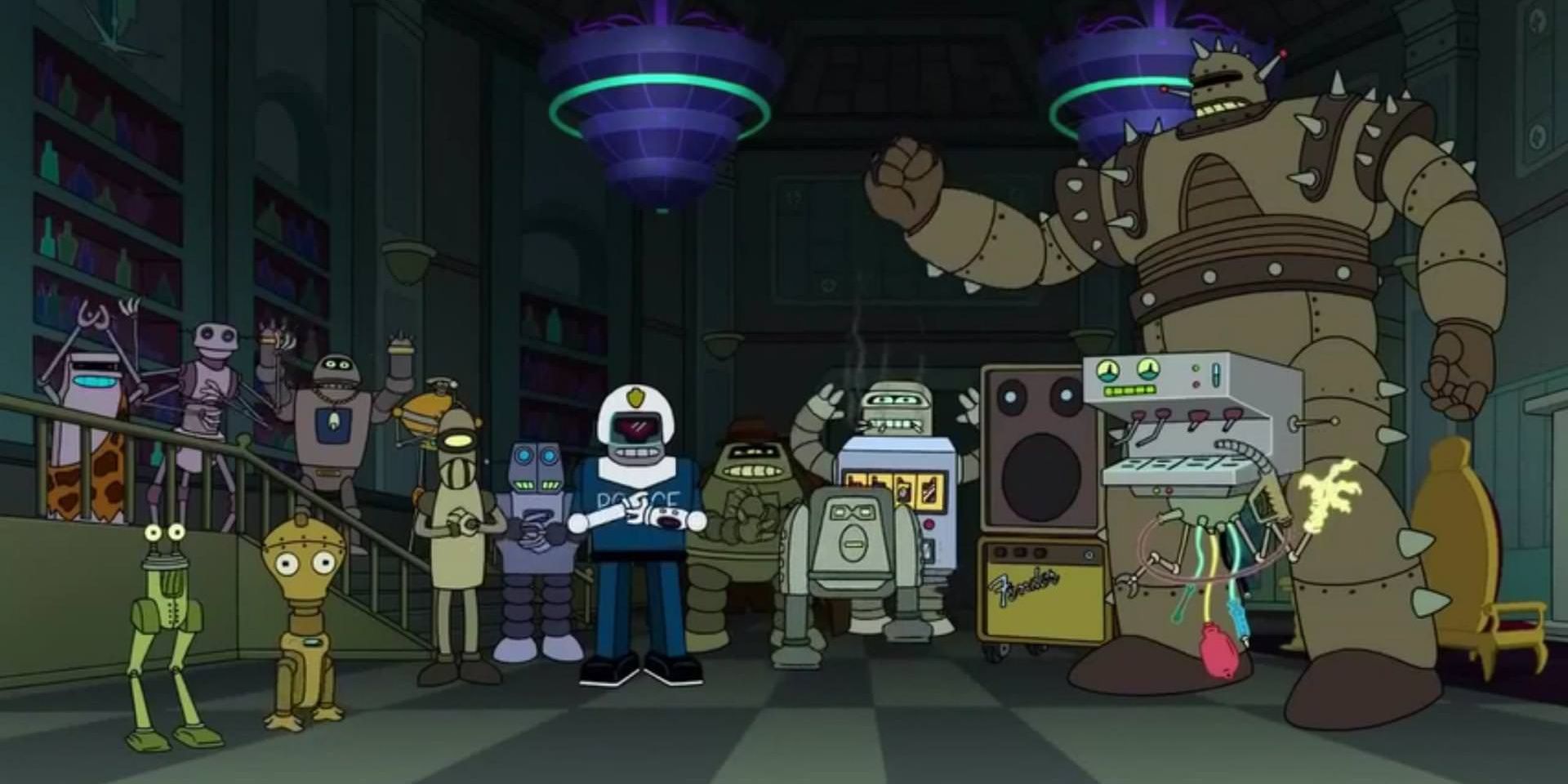 Futurama 2024 clamps robot