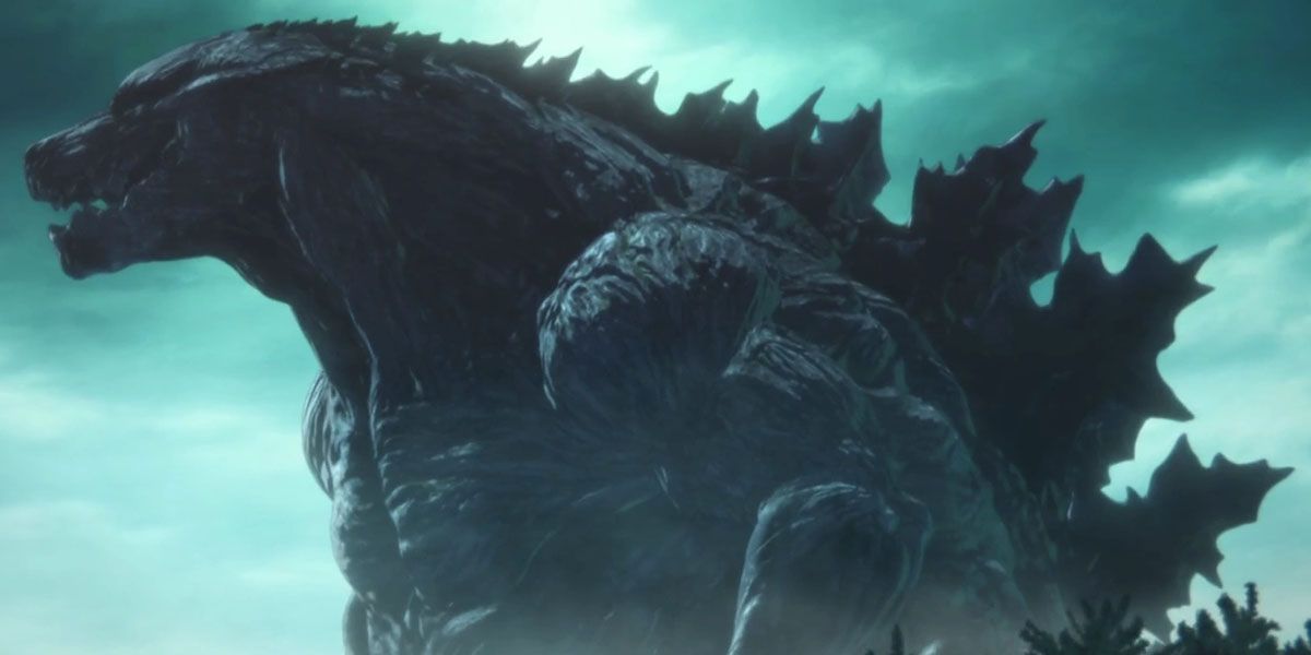 Godzilla grins ominously