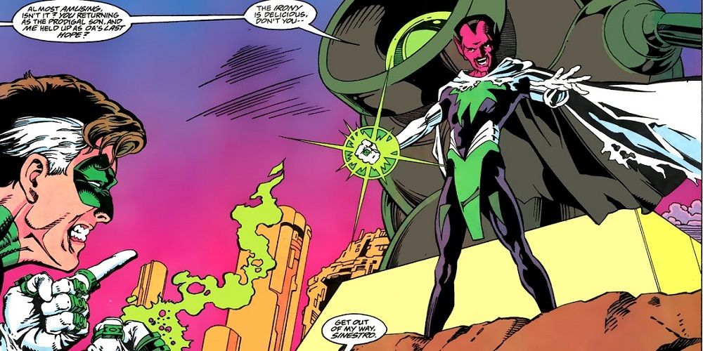 Green Lantern Defeats Sinestro