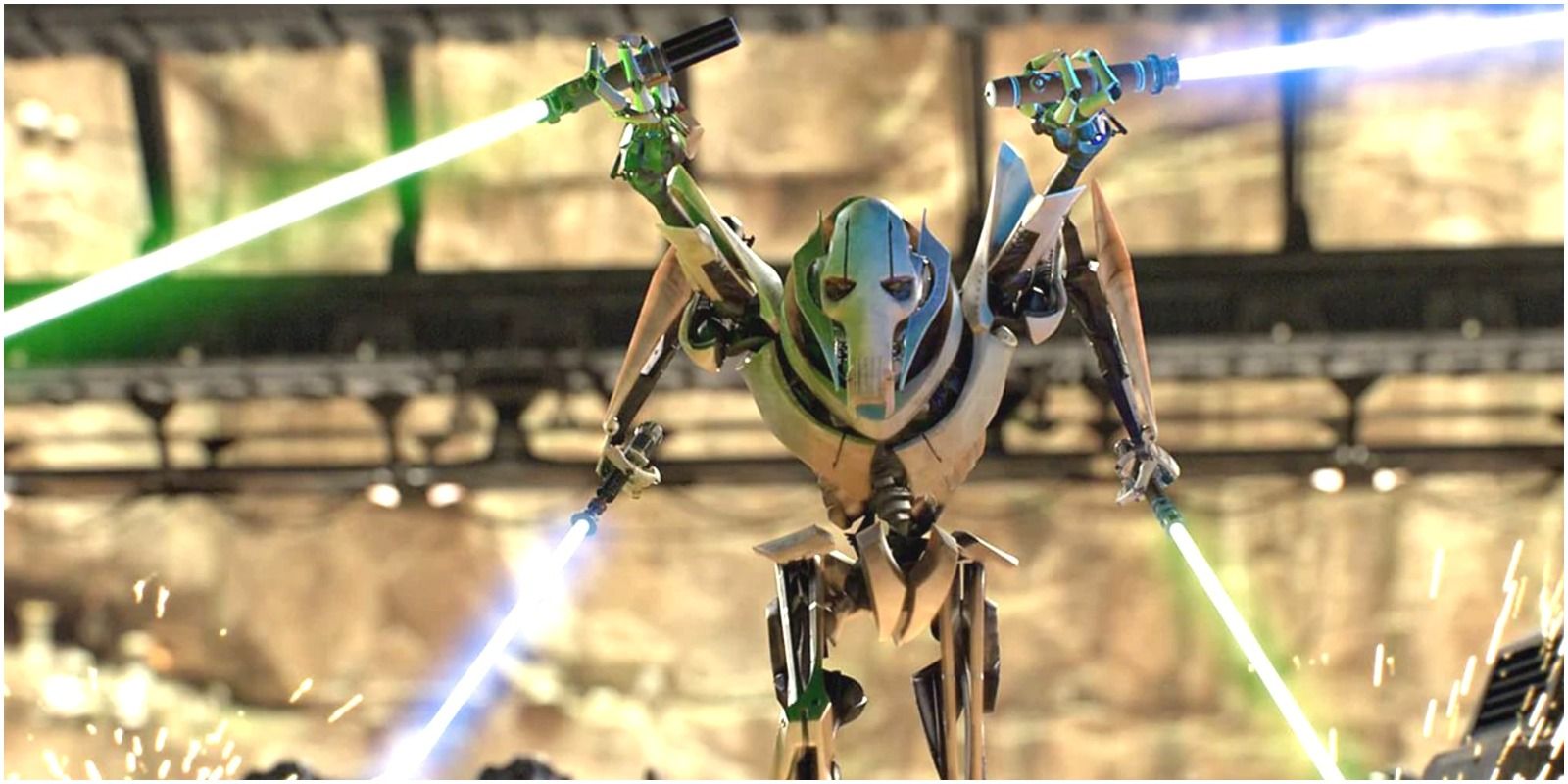 General Grievous from the Star Wars prequel trilogy