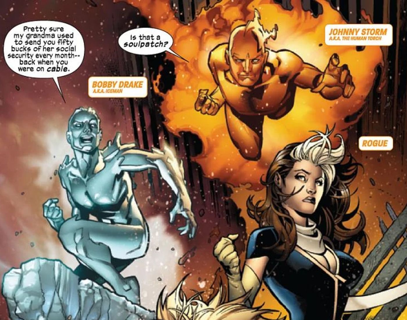Human Torch Ultimate X-Men