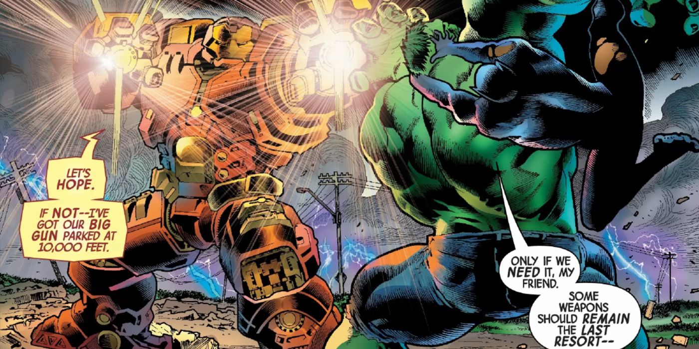 Immortal Hulk Iron Man Hulkbuster
