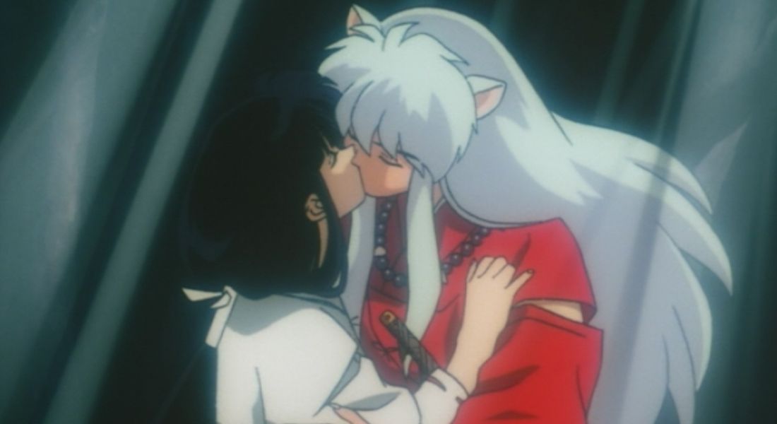 Inuyasha and Kikyo Is the Romance Fans. inuyasha kikyo kiss. 