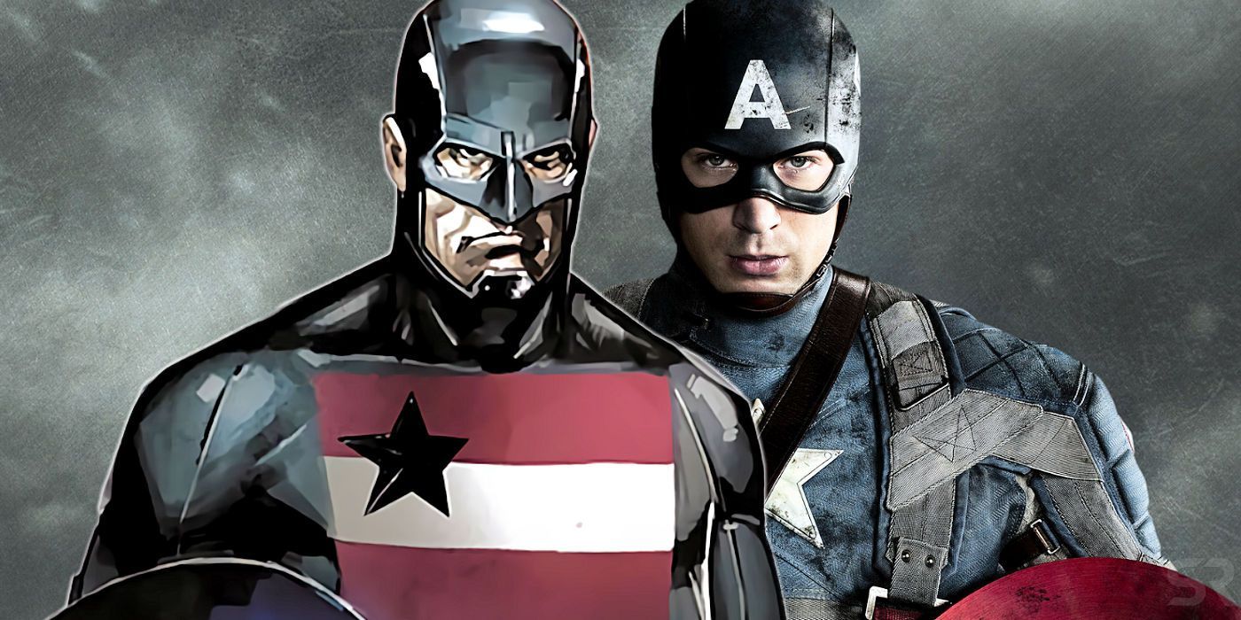 US Agent John Walker and Steve Rogers As Captain America
