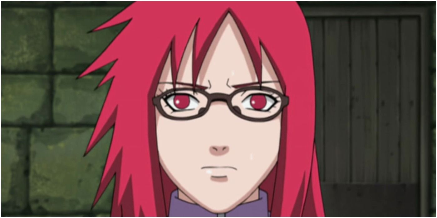 Karin In Orochimaru's Hideout in Naruto