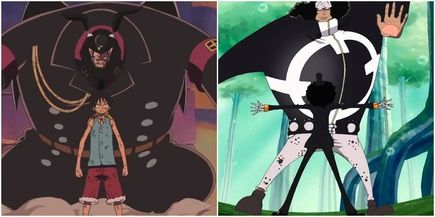 One Piece Kuma vs brook magellan vs luffy