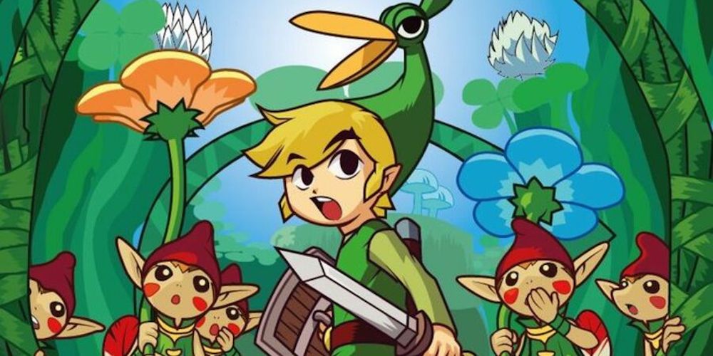 Nintendo Legend Of Zelda Minish Cap Link Shocked
