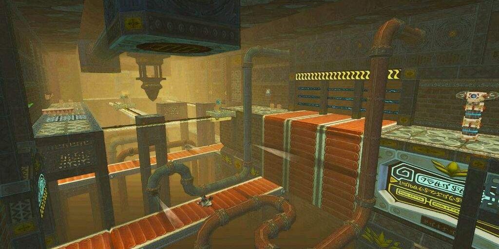 An image of a wide dungeon in Legend of Zelda: Skyward Sword