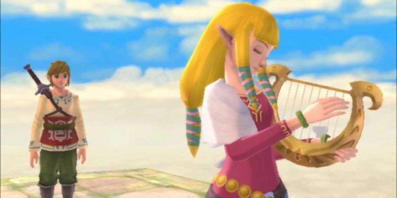 Nintendo Legend Of Zelda Skyward Sword Zelda Ballad Of Goddess Harp