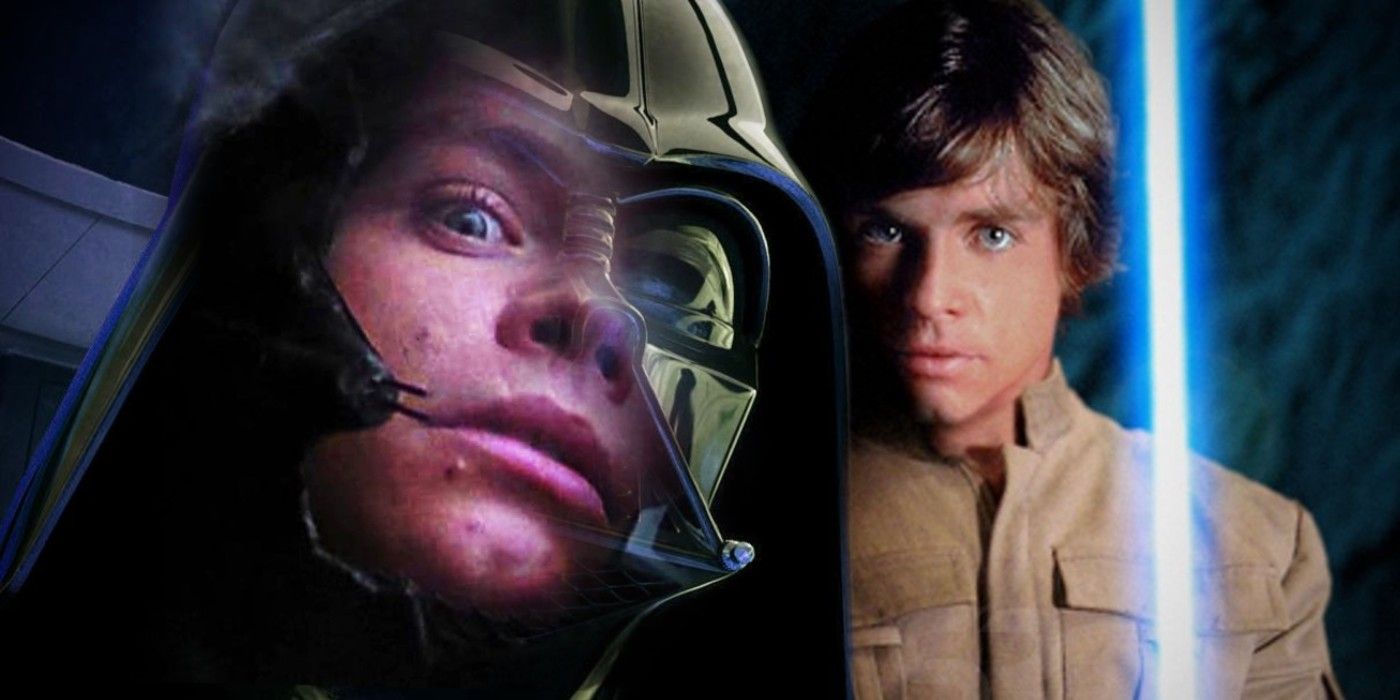 Luke as Vader on Dagobah from The Empire Strikes Back
