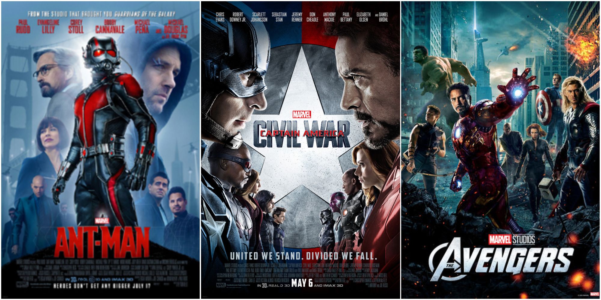 Ant-Man, Captain America: Civil War, Avengers