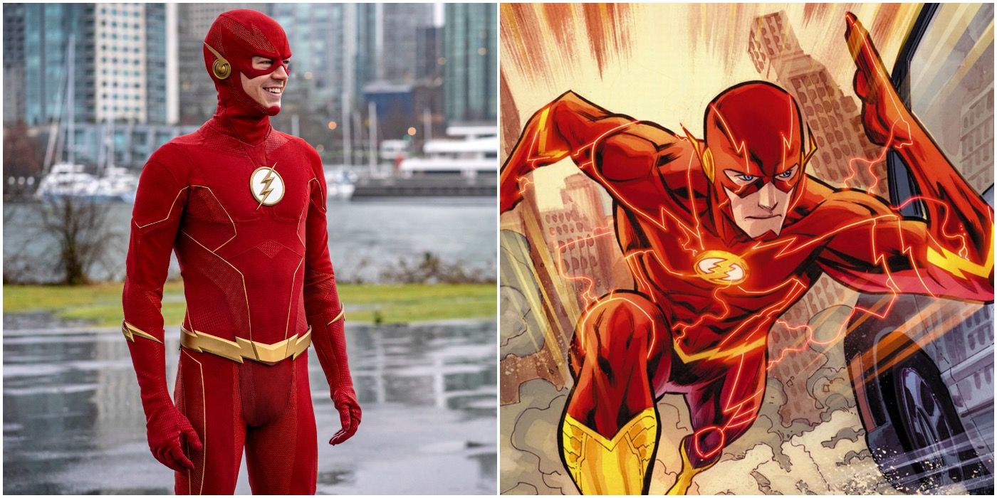 CW The Flash Vs. New 52