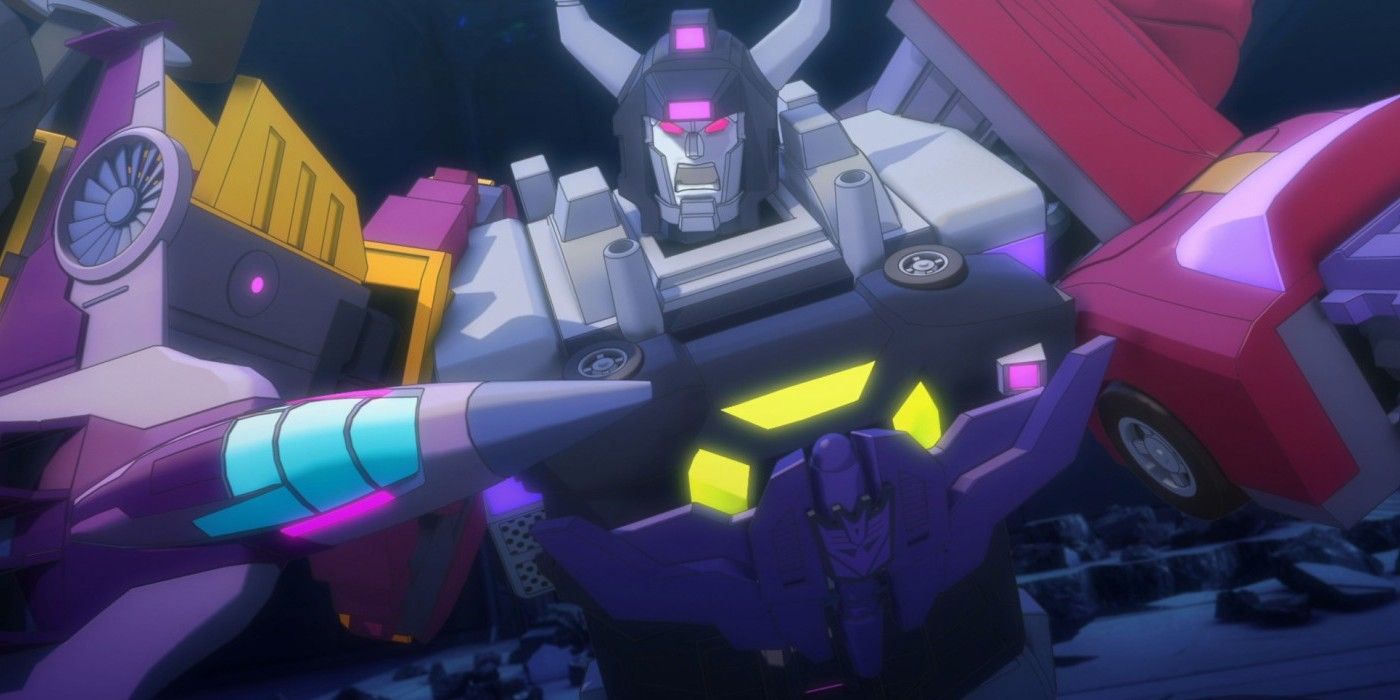 Megatron como parte de un Combiner en Combiner Wars