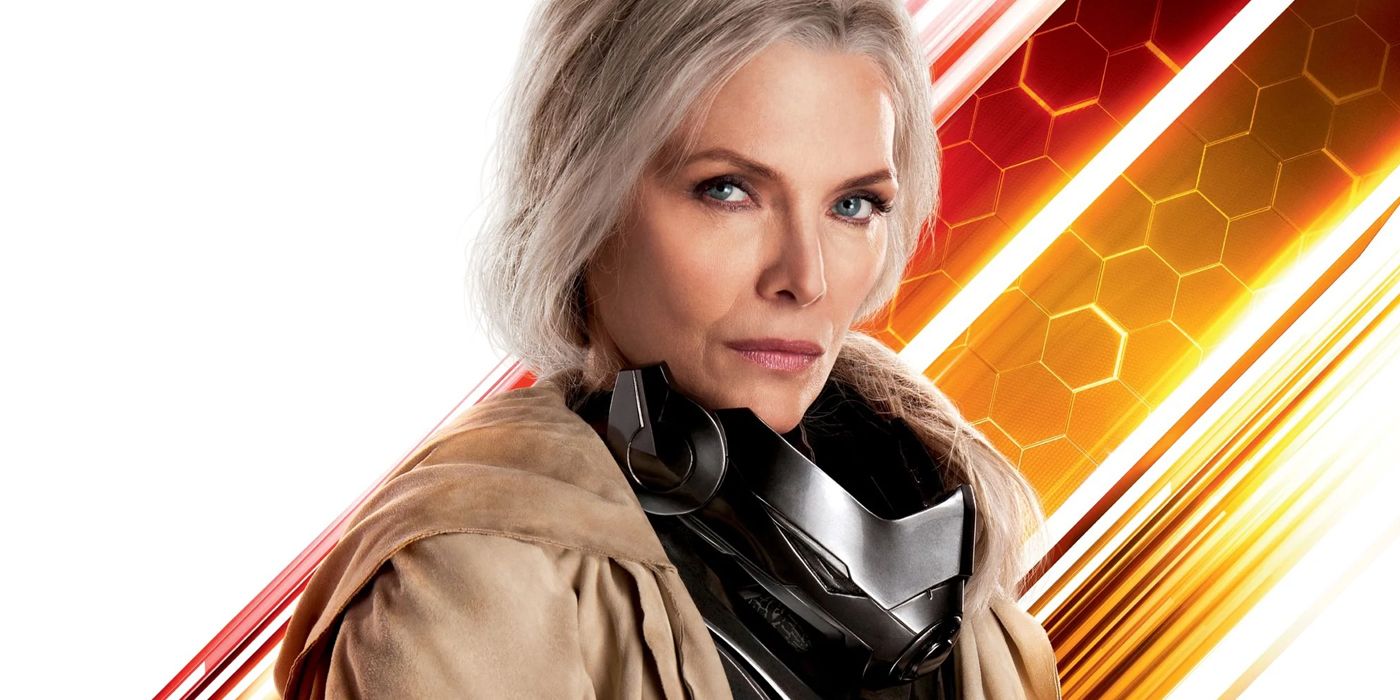 Michelle Pfieffer as Janet van Dyne in Ant-Man and The Wasp