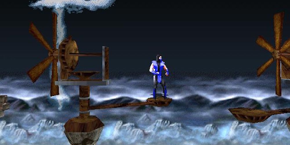 Spin-Off Mortal Kombat Mythologies Sub-Zero Wind Level