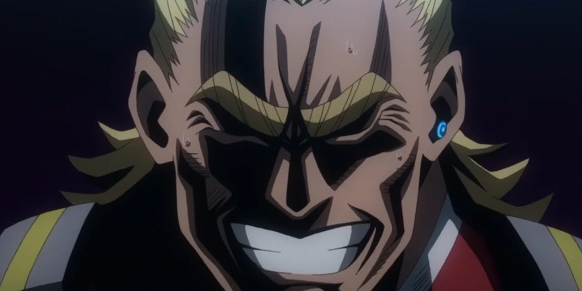 My Hero Academia All Might — angry